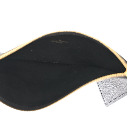 Louis Vuitton Empreinte Monogram Giant Felicie Pochette Black Beige 8 of 13