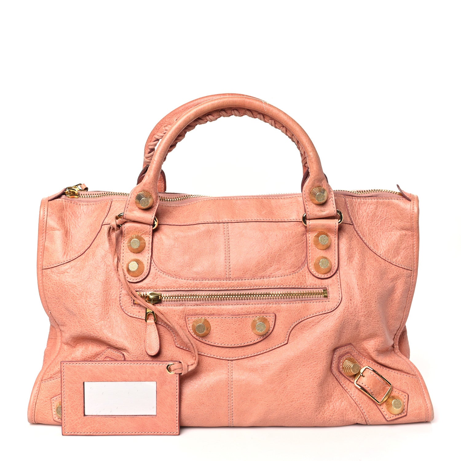 Balenciaga Agneau Giant 21 Gold Hardware Work Vieux Rose 3 of 12