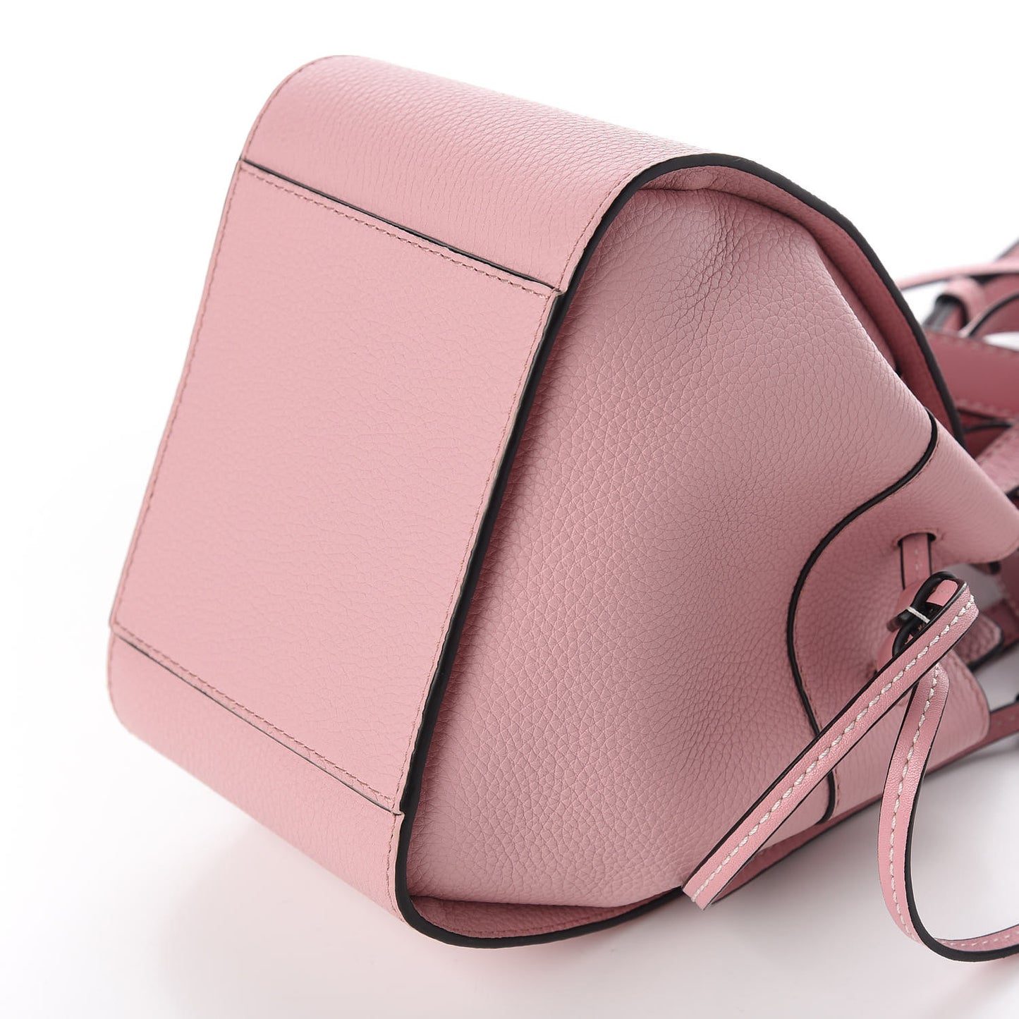Calfskin Mini Hammock Shoulder Bag Pastel Pink