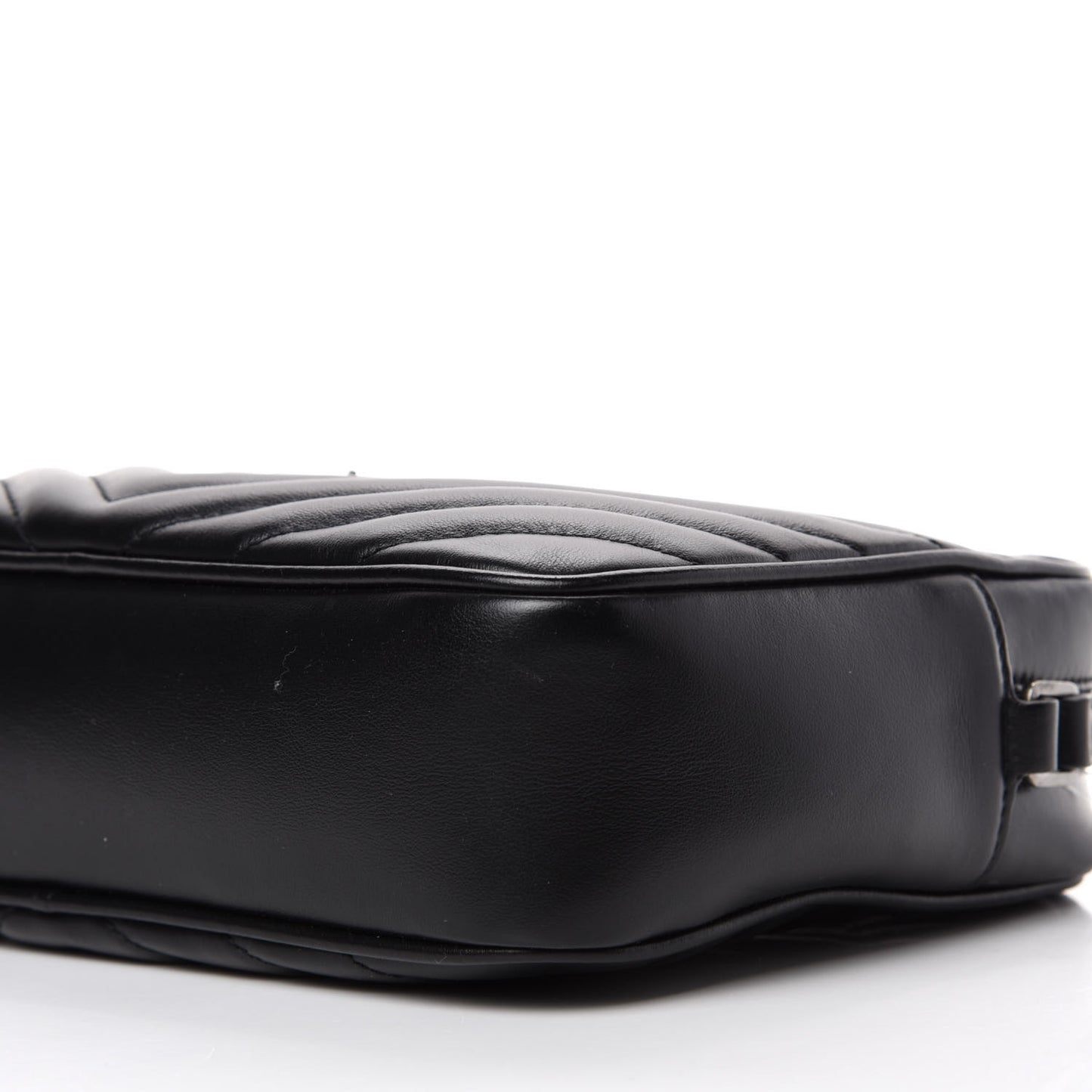 Calfskin Matelasse Monogram Lou Camera Bag Black