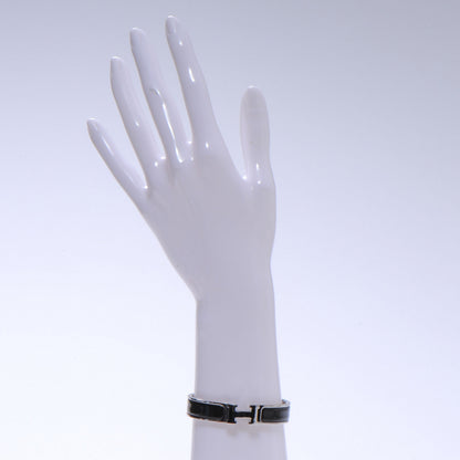Hermes Enamel Narrow Clic Clac H Bracelet PM Black 2 of 5
