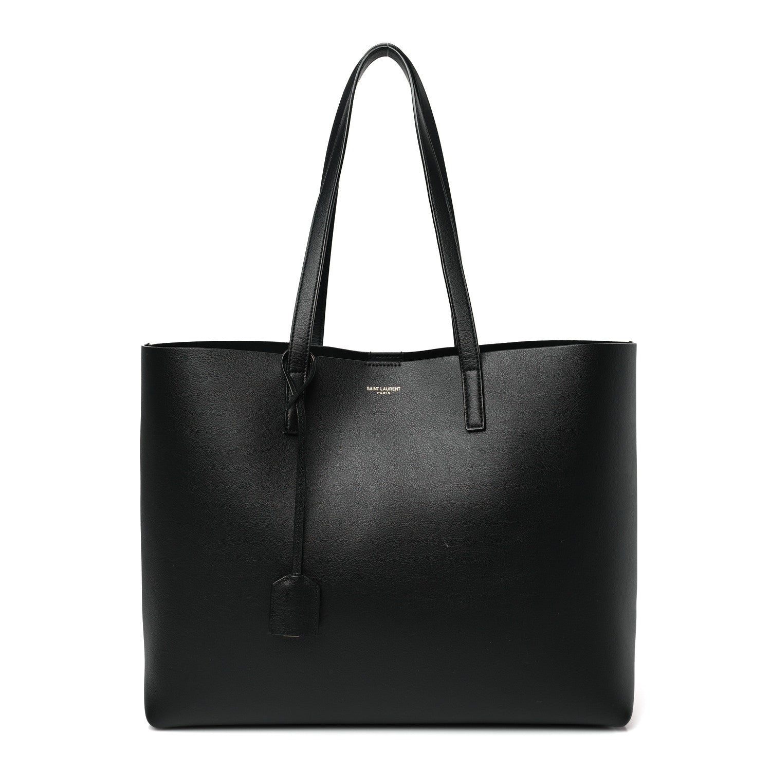 Saint Laurent Calfskin Large Shopping Tote Black 3 of 11