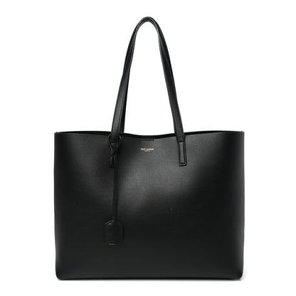 Saint Laurent Calfskin Large Shopping Tote Black 3 of 11
