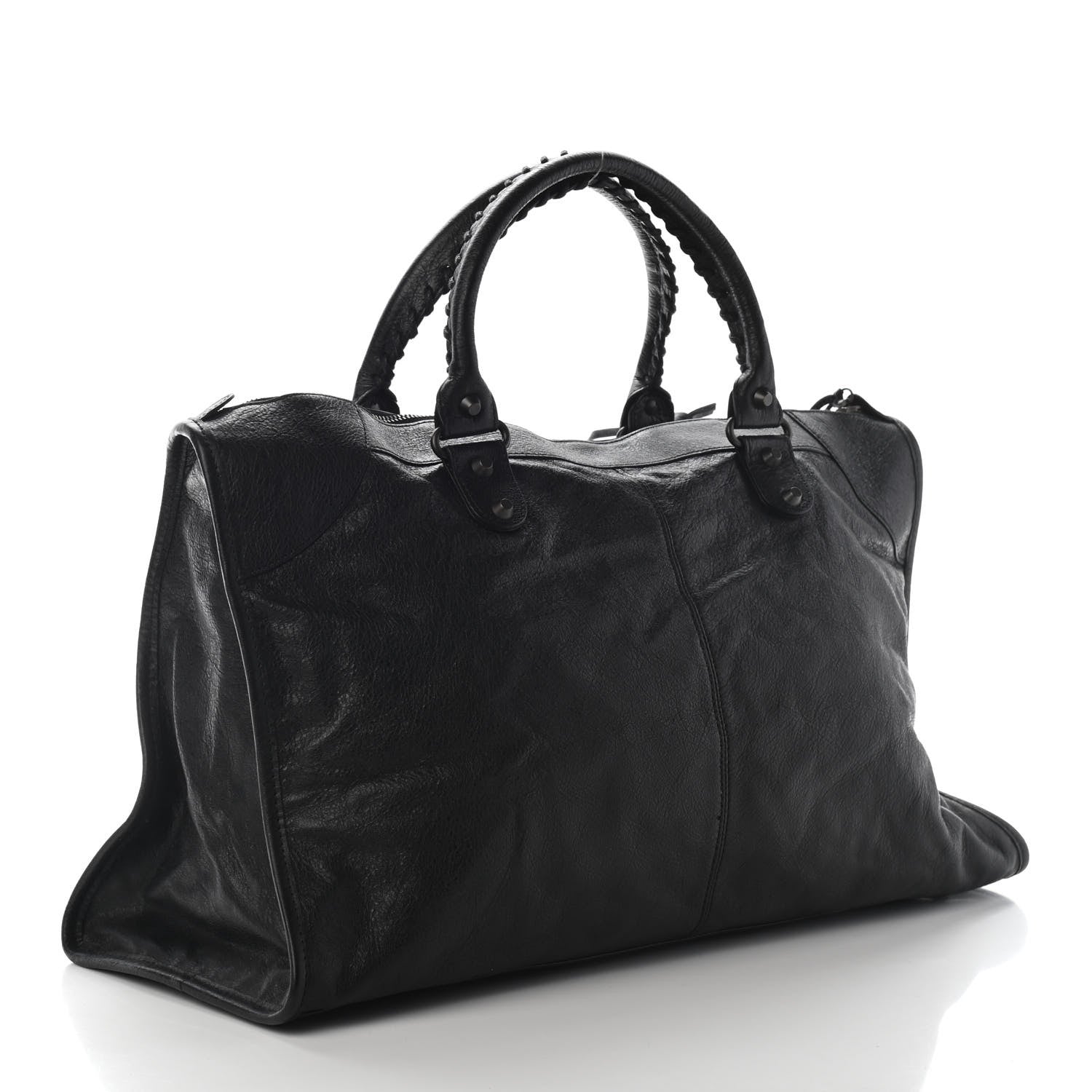 Balenciaga Agneau Classic Hardware Work Black 3 of 8