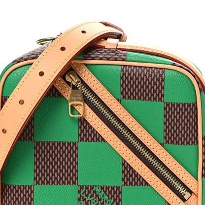 Louis Vuitton Damier Pop Chess Messenger Green 7 of 9