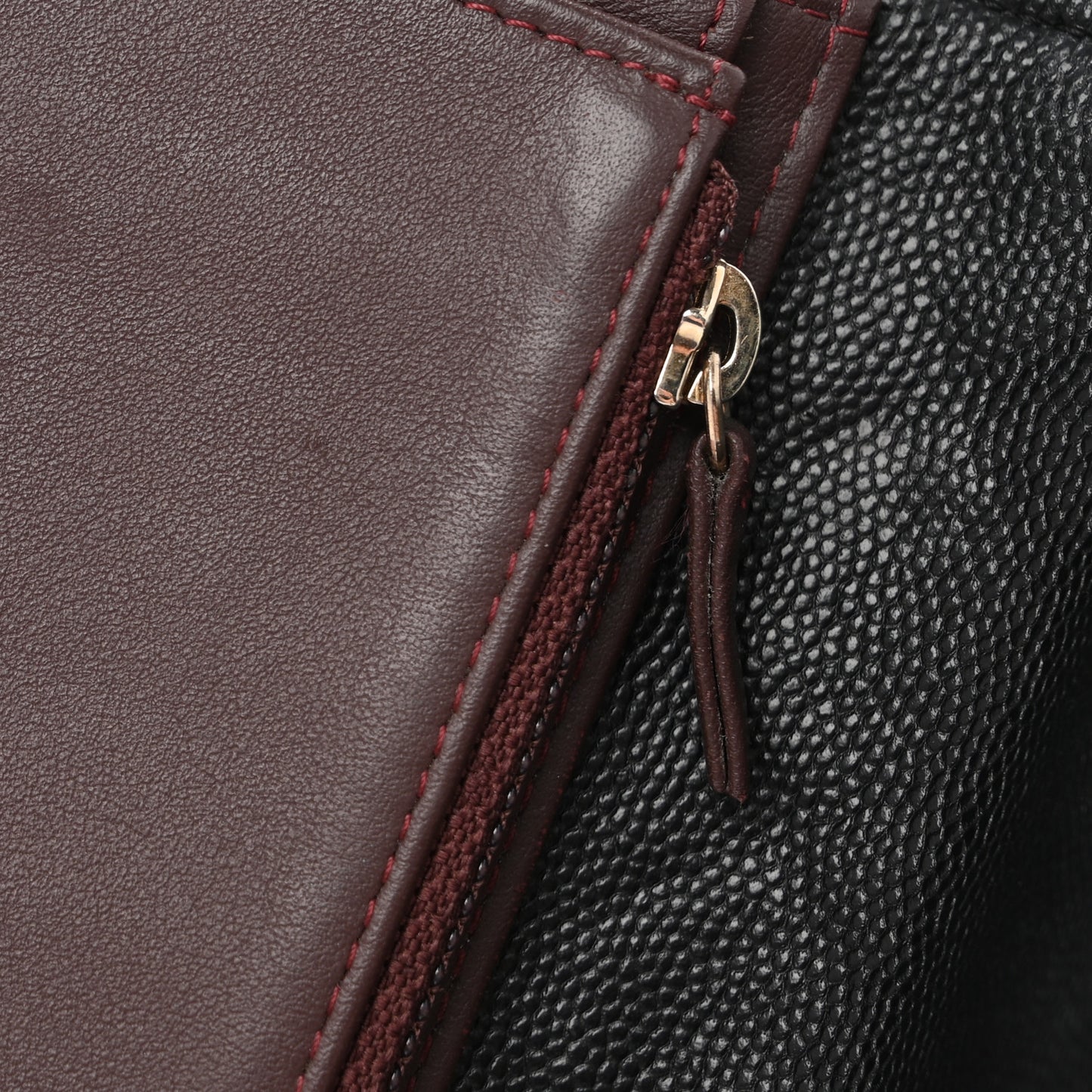 Caviar Quilted Medium Flap Wallet Black