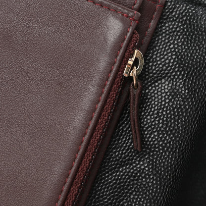 Chanel Caviar Quilted Medium Flap Wallet Black 9 of 12