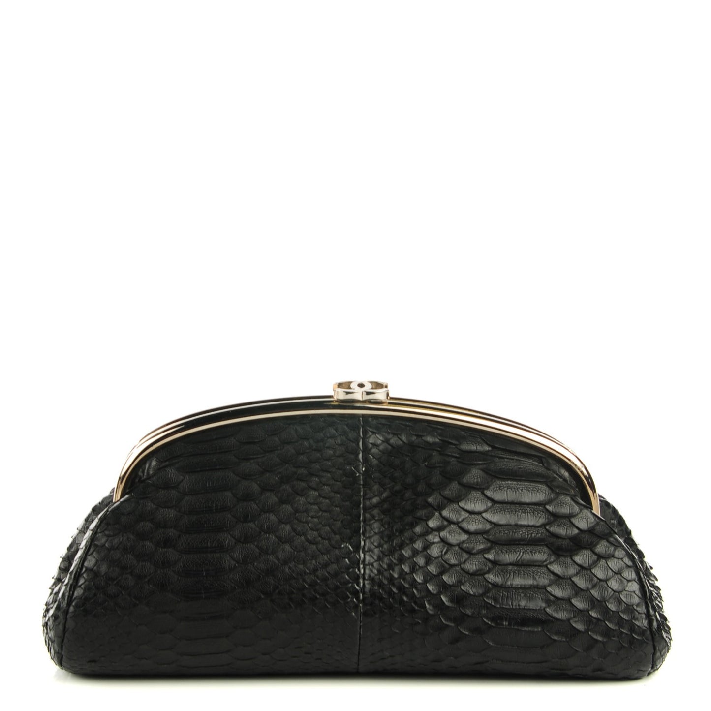 Python Timeless Clutch Black