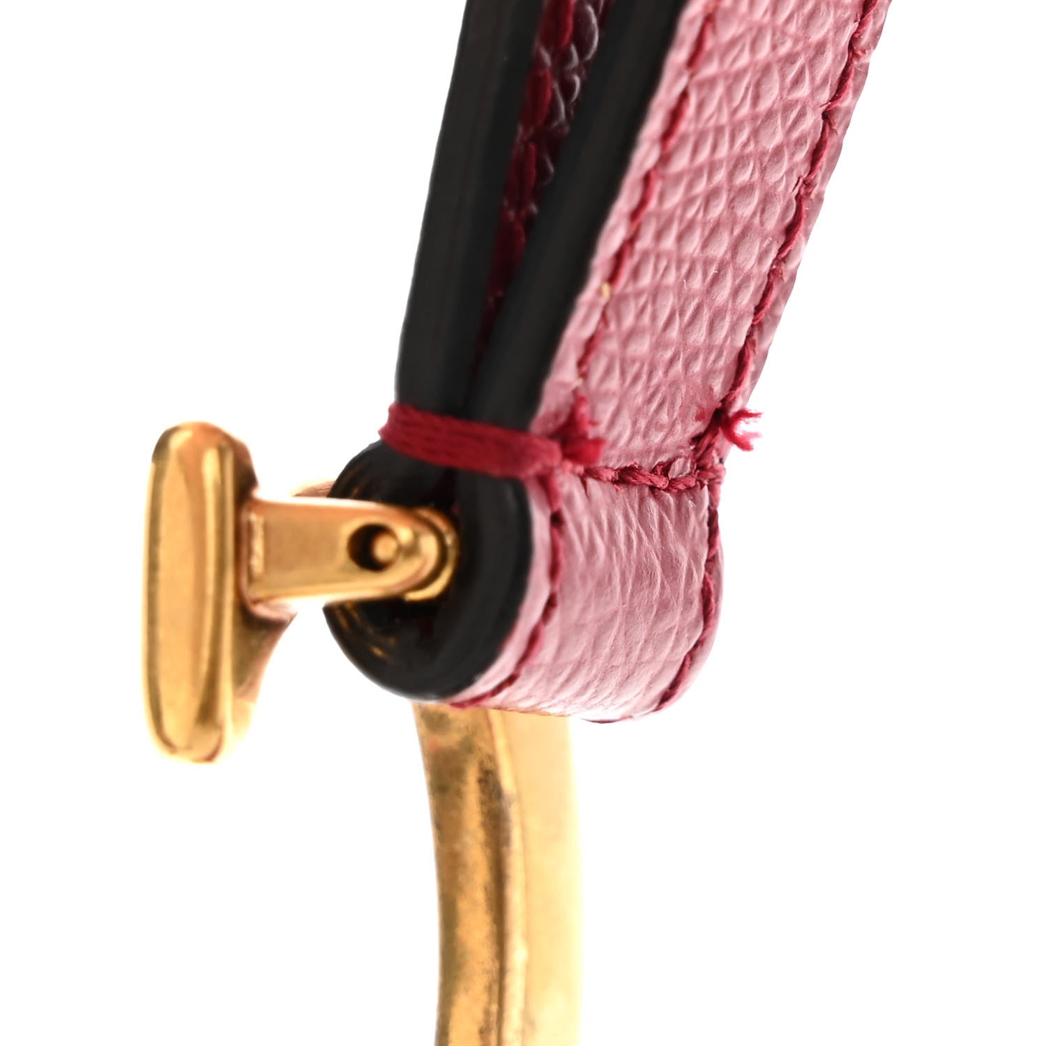 Christian Dior Grained Calfskin Mini Saddle Bag Red 11 of 11