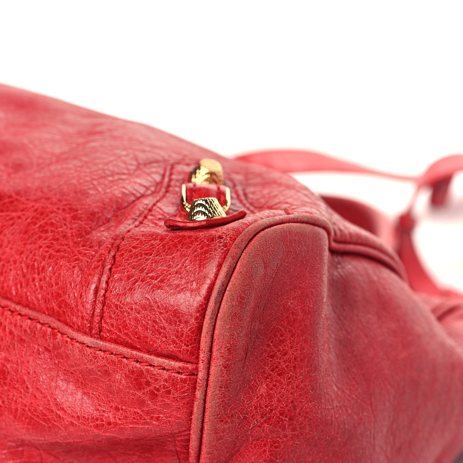 Balenciaga Agneau Giant 12 Gold Hardware Velo Rouge Cardinal 7 of 15