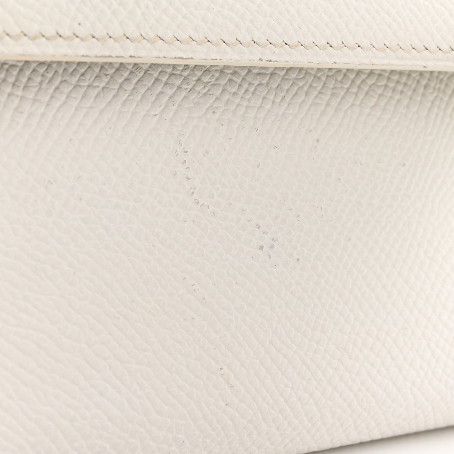 Epsom Kelly Longue Wallet White