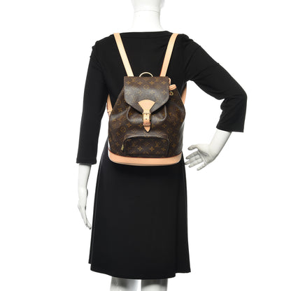 Louis Vuitton Monogram Montsouris MM Backpack 2 of 10