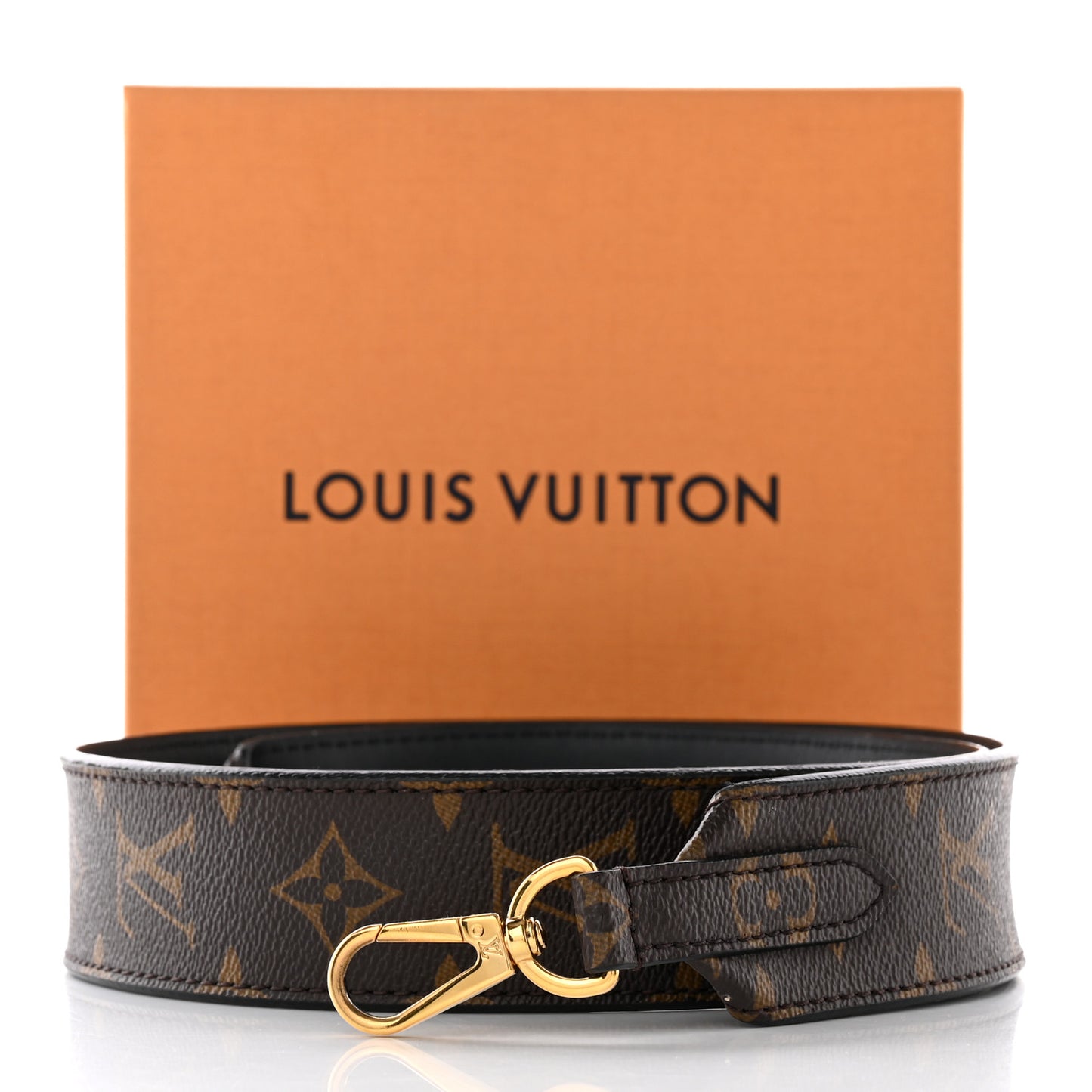 Monogram Bandouliere Shoulder Strap Black