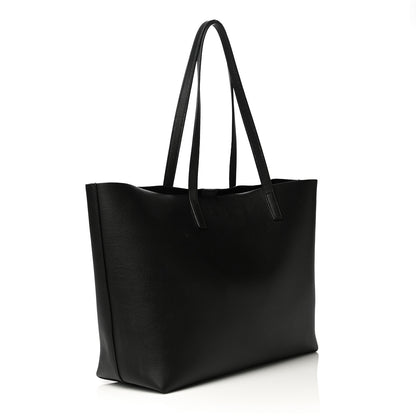 Saint Laurent Calfskin Large Shopping Tote Black 3 of 23