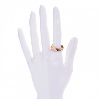 Cartier 18k Pink Yellow White Gold Trinity Ring 54 7 2 of 6