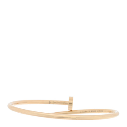 Cartier 18K Yellow Gold Small Juste Un Clou Bracelet 15 2 of 5