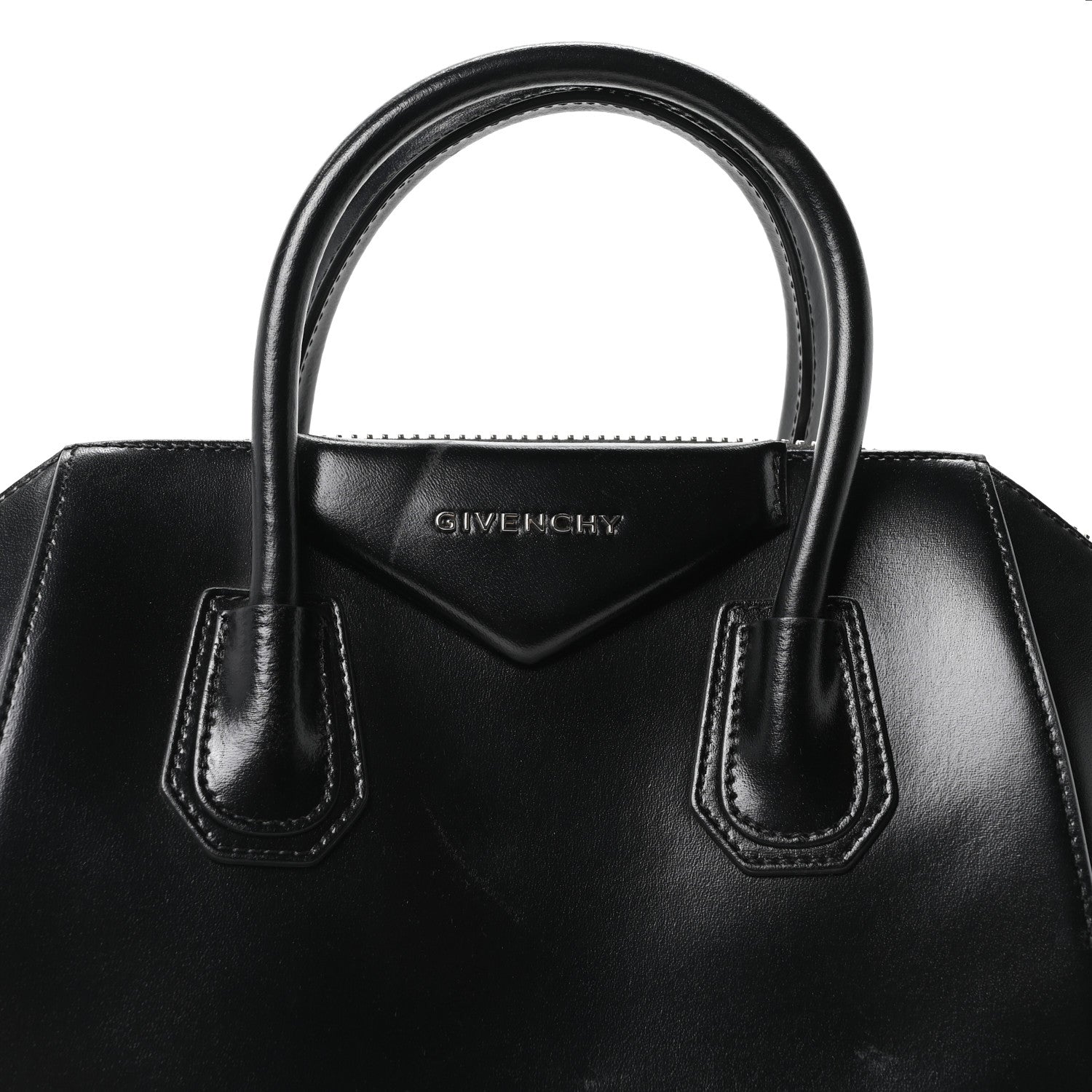 Givenchy Shiny Lord Calfskin Small Antigona Black 8 of 10