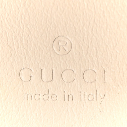Gucci Calfskin Matelasse Mini GG Marmont 2.0 Bucket Bag White 6 of 9