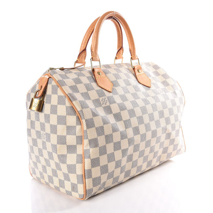 Louis Vuitton Damier Azur Speedy 30 2 of 13