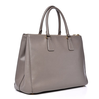Prada Saffiano Large Galleria Double Zip Tote Argilla 2 of 16
