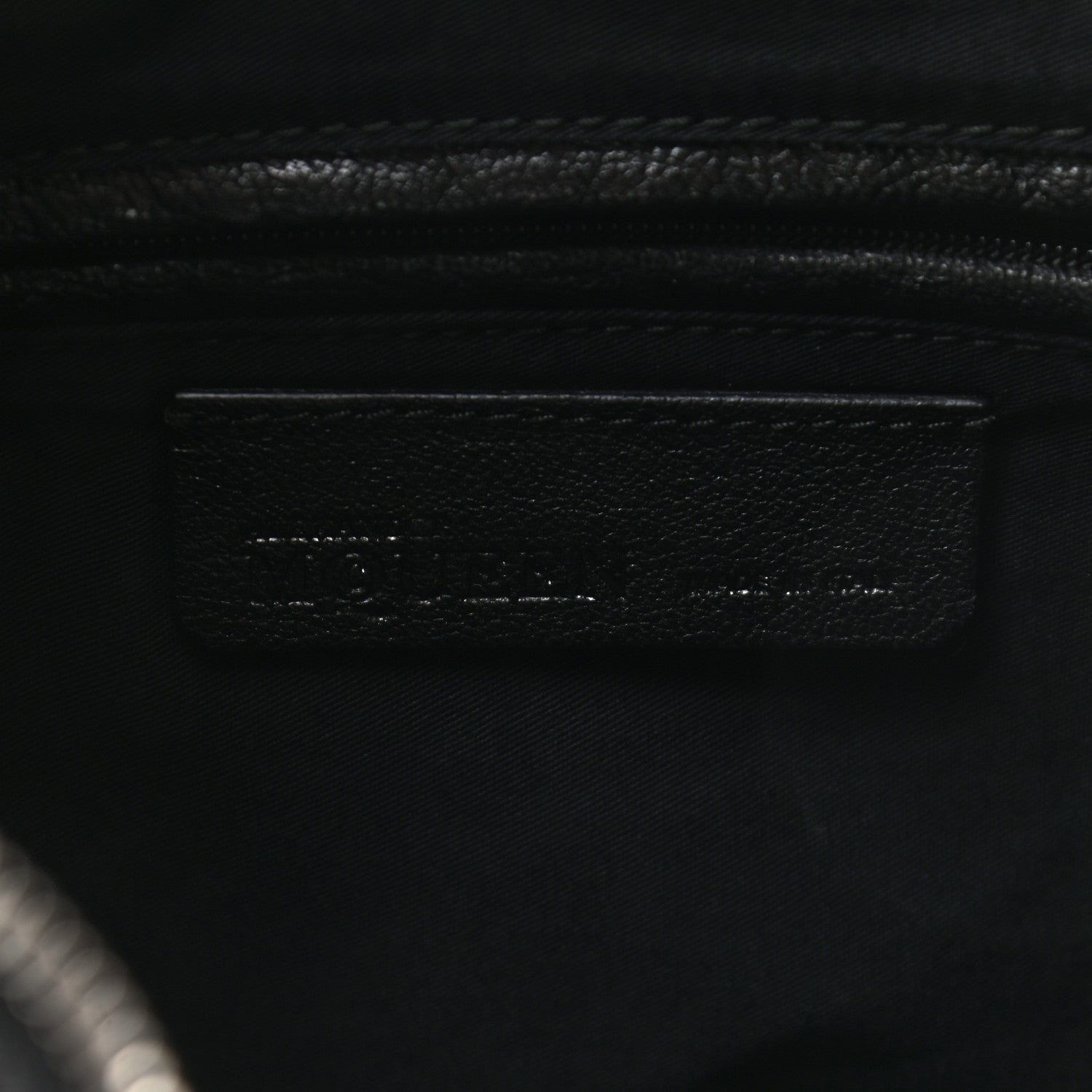 Alexander McQueen Calfskin Studded De Manta Clutch Black 6 of 9