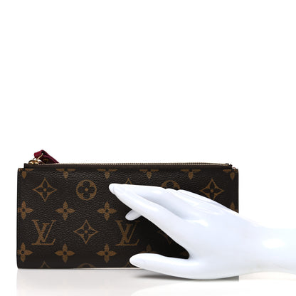 Louis Vuitton Monogram Adele Wallet Fuchsia 2 of 9