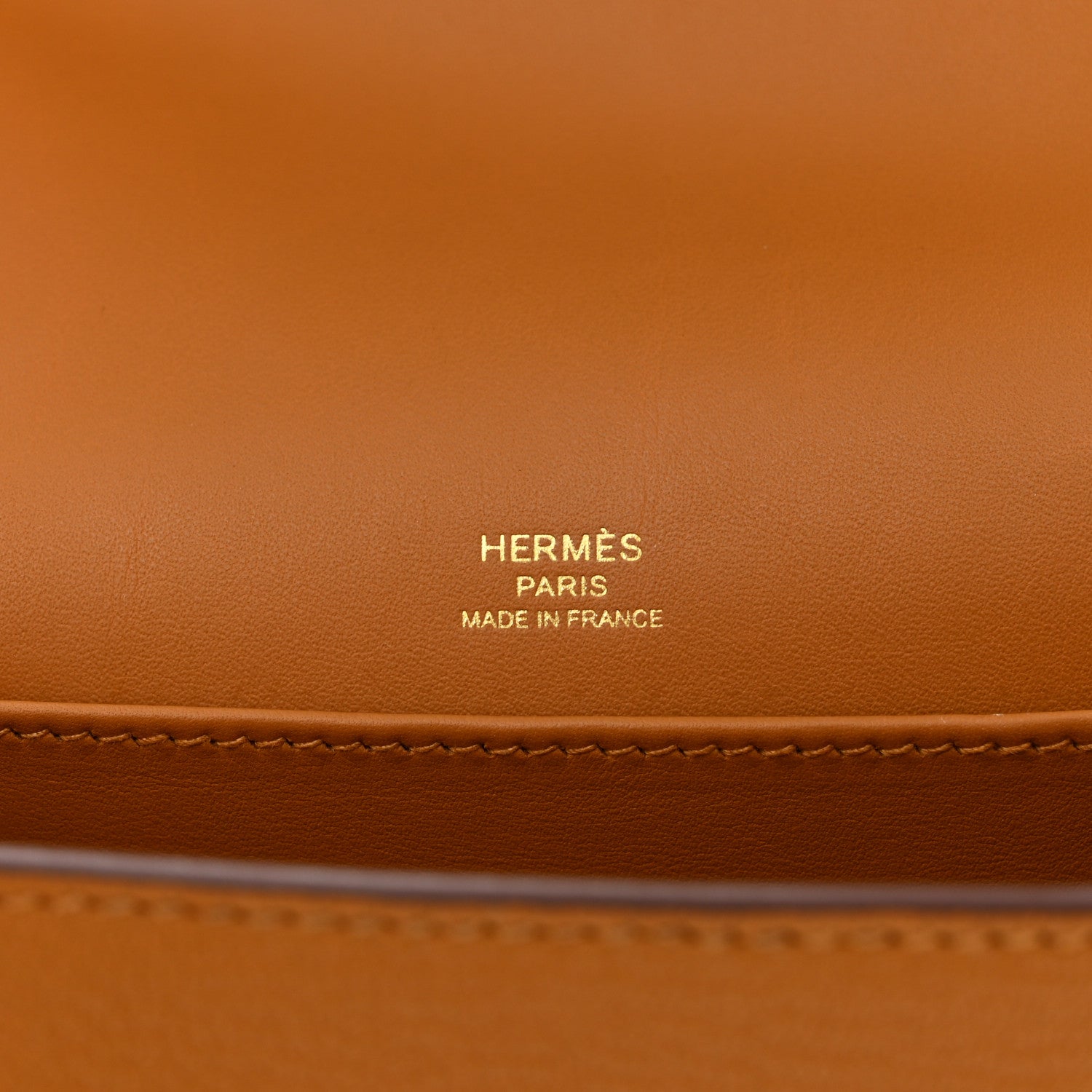 Hermes Chevre Mysore Geta Caramel 6 of 11