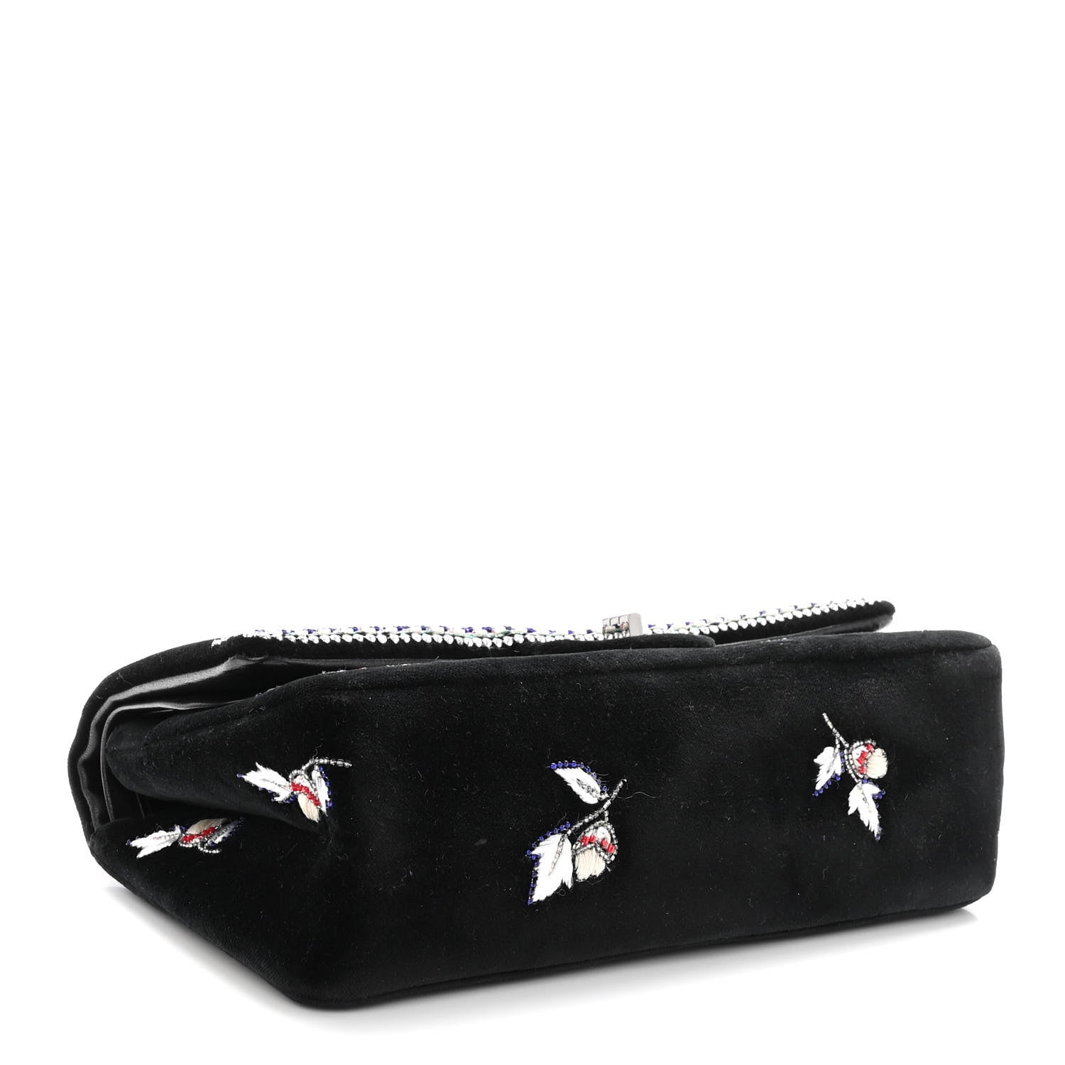 Chanel Velvet Embroidered 2.55 Reissue 225 Flap Multicolor 4 of 11