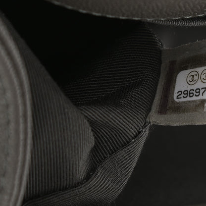 Chanel Caviar Quilted Medium Boy Flap Grey 7 of 13