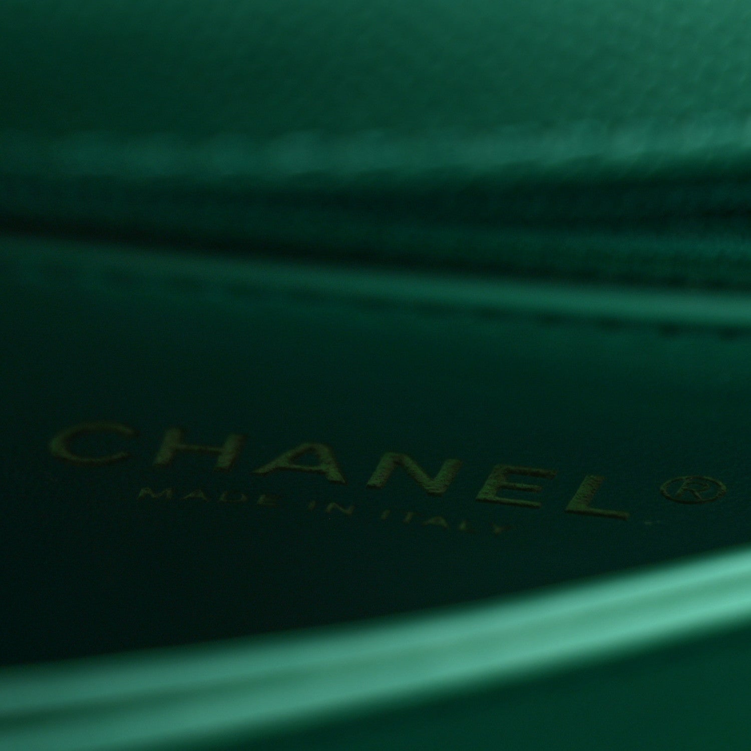 Chanel Caviar Quilted Mini Coco Handle Flap Green 6 of 12