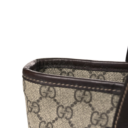 Gucci GG Supreme Monogram Small Joy Tote Dark Brown 11 of 11