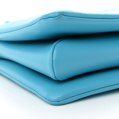 Louis Vuitton Lambskin Embossed Monogram Coussin PM Turquoise 8 of 10