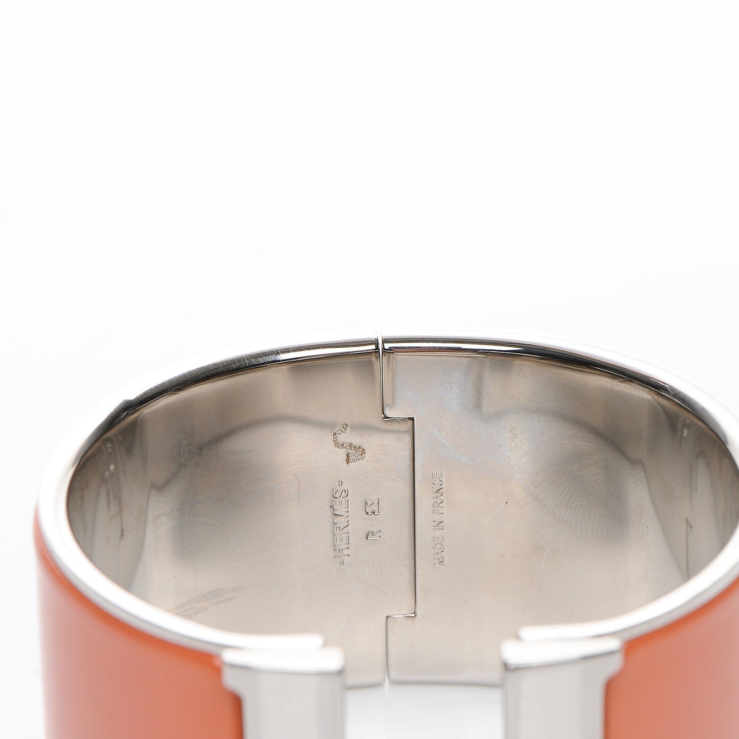Enamel Extra Wide Clic Clac H Bracelet PM Mango