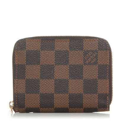Louis Vuitton Damier Ebene Zippy Coin Purse 1 of 7