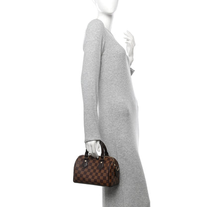 Louis Vuitton Damier Ebene Speedy Bandouliere 20 2 of 10