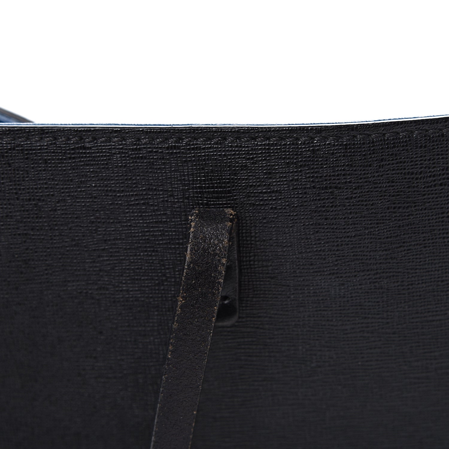 Fendi Vitello Elite Cuoio Monster Buggies Medium Roll Tote Black Multicolor Blue Cobalto 20 of 22
