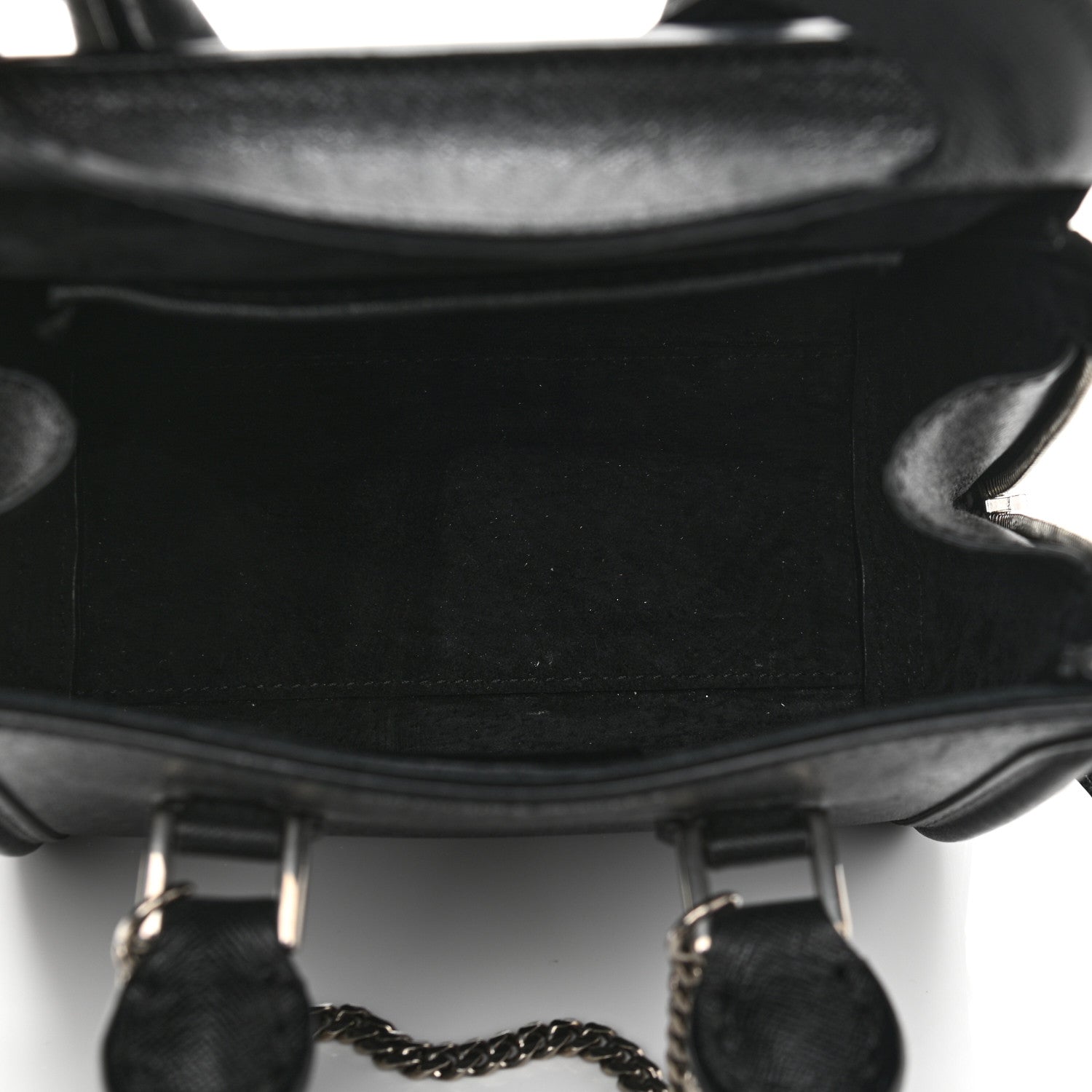 Alexander McQueen Grained Calfskin Small Heroine Black 5 of 14