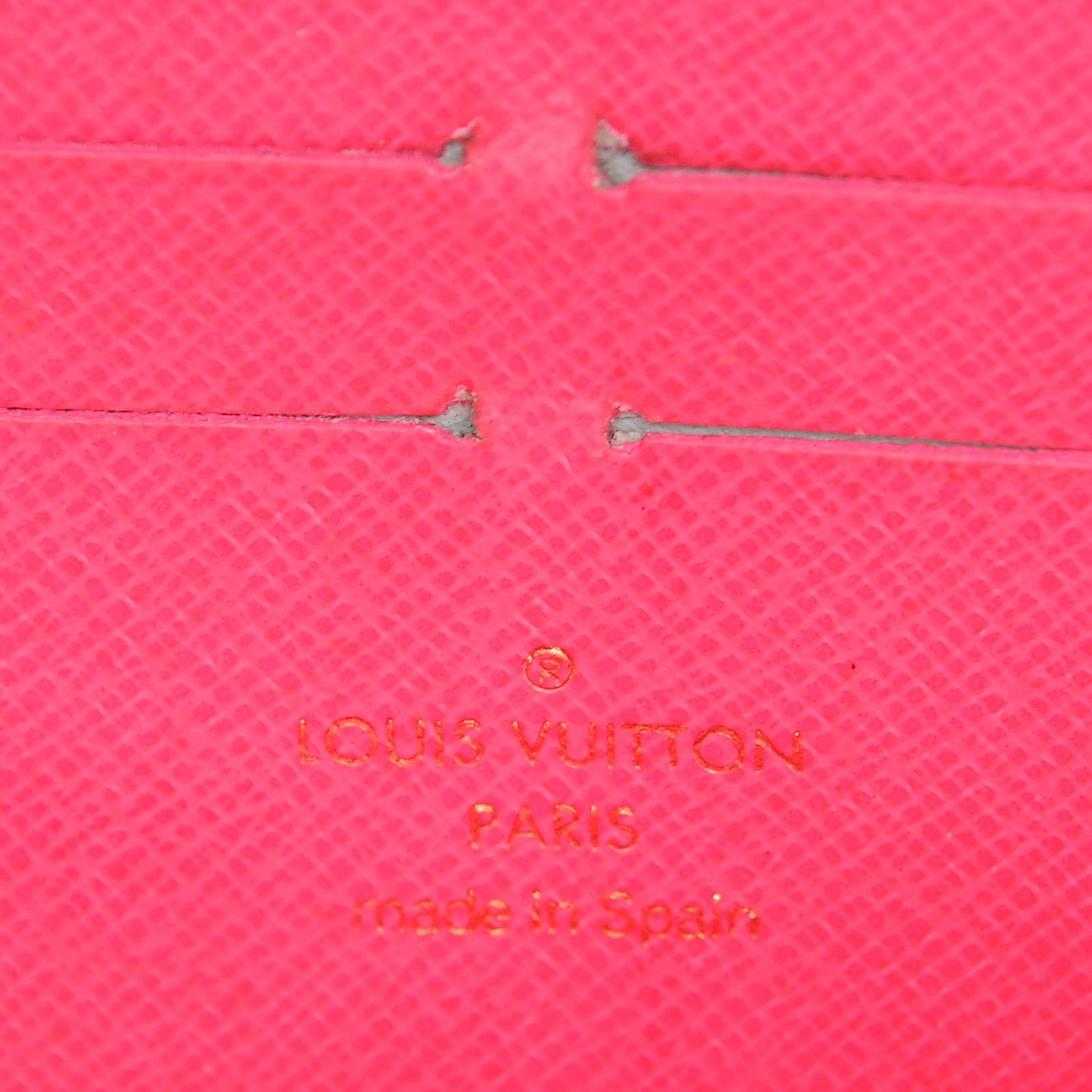 Monogram Graffiti Zippy Wallet Fuchsia