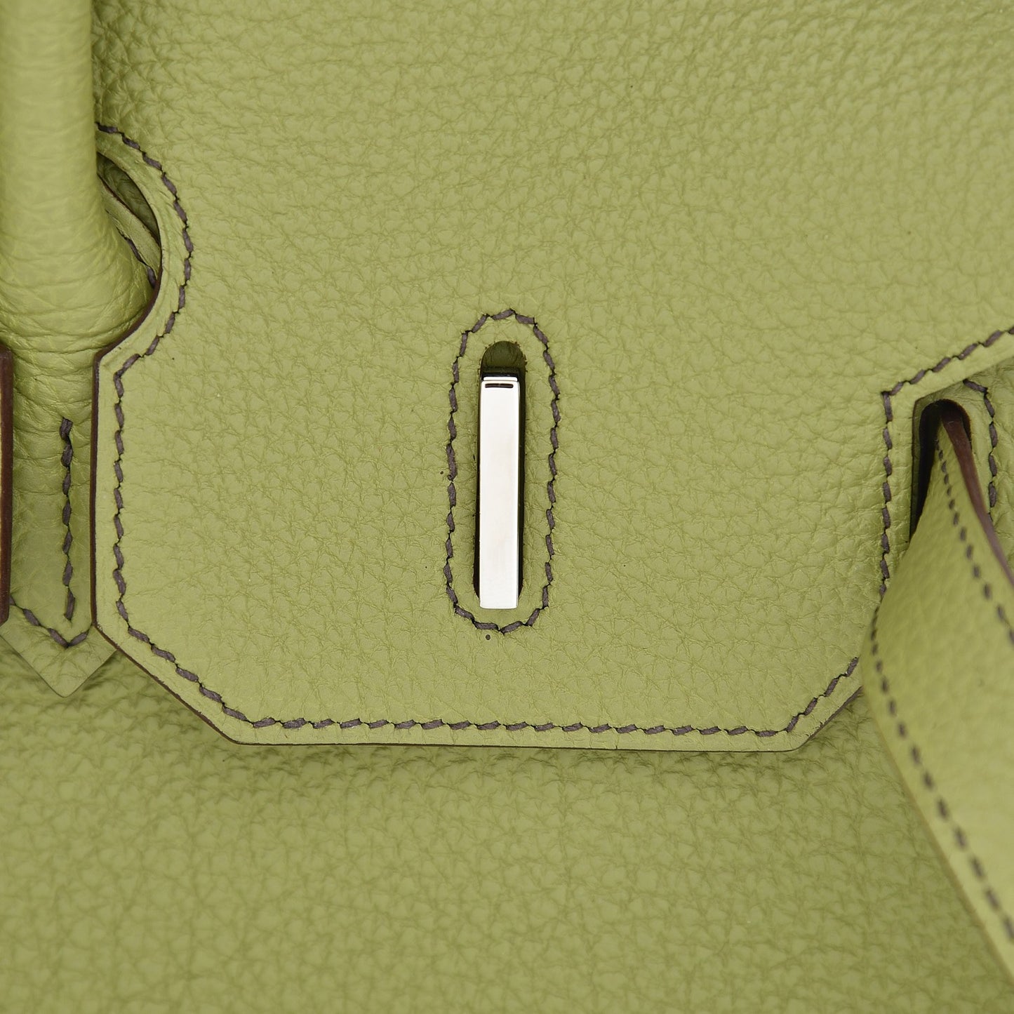 Togo Birkin 35 Vert Anis