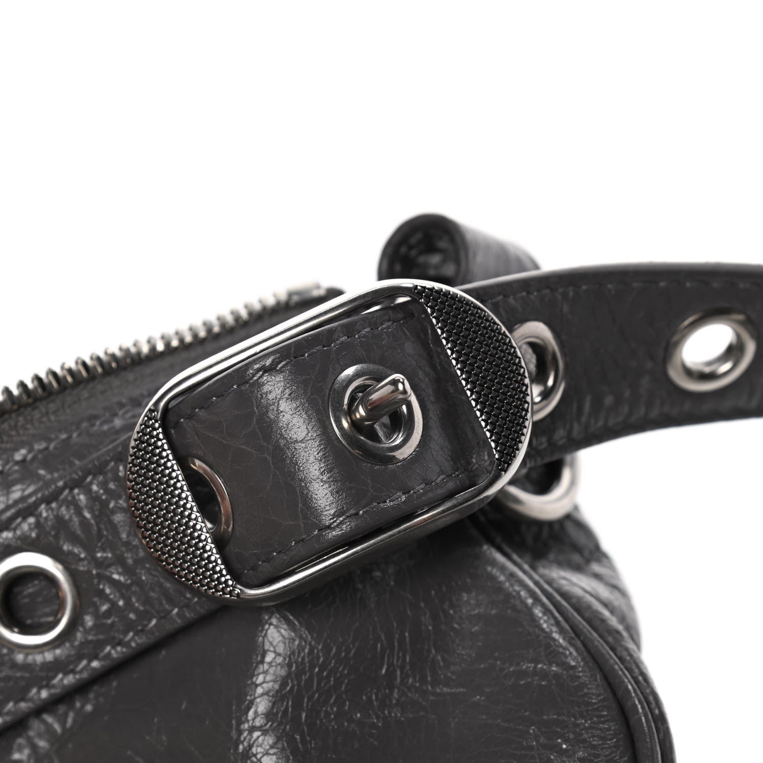 Balenciaga Agneau Arena Le Cagole Shoulder Bag XS Dark Grey 19 of 19