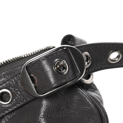 Balenciaga Agneau Arena Le Cagole Shoulder Bag XS Dark Grey 19 of 19