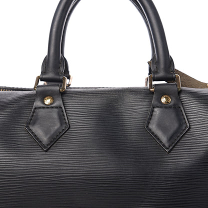 Louis Vuitton Epi Speedy 25 Black 8 of 12