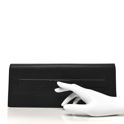 Hermes Swift Shadow Clutch 29 Black 2 of 12