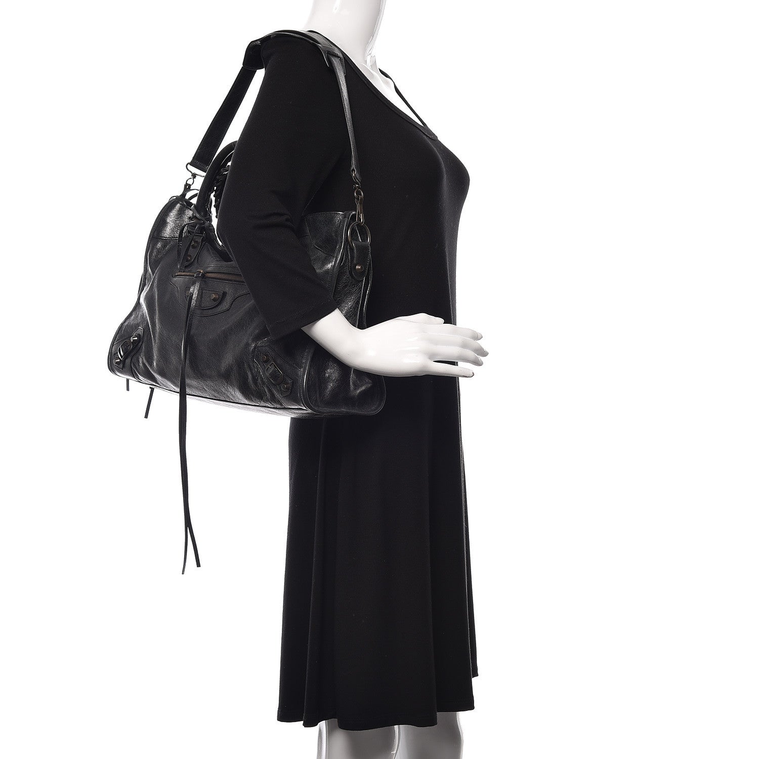 Balenciaga Agneau Classic Hardware City Black 2 of 11
