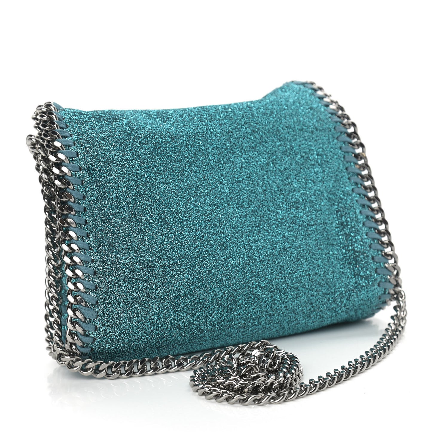 Mini Falabella Fold Over Teal