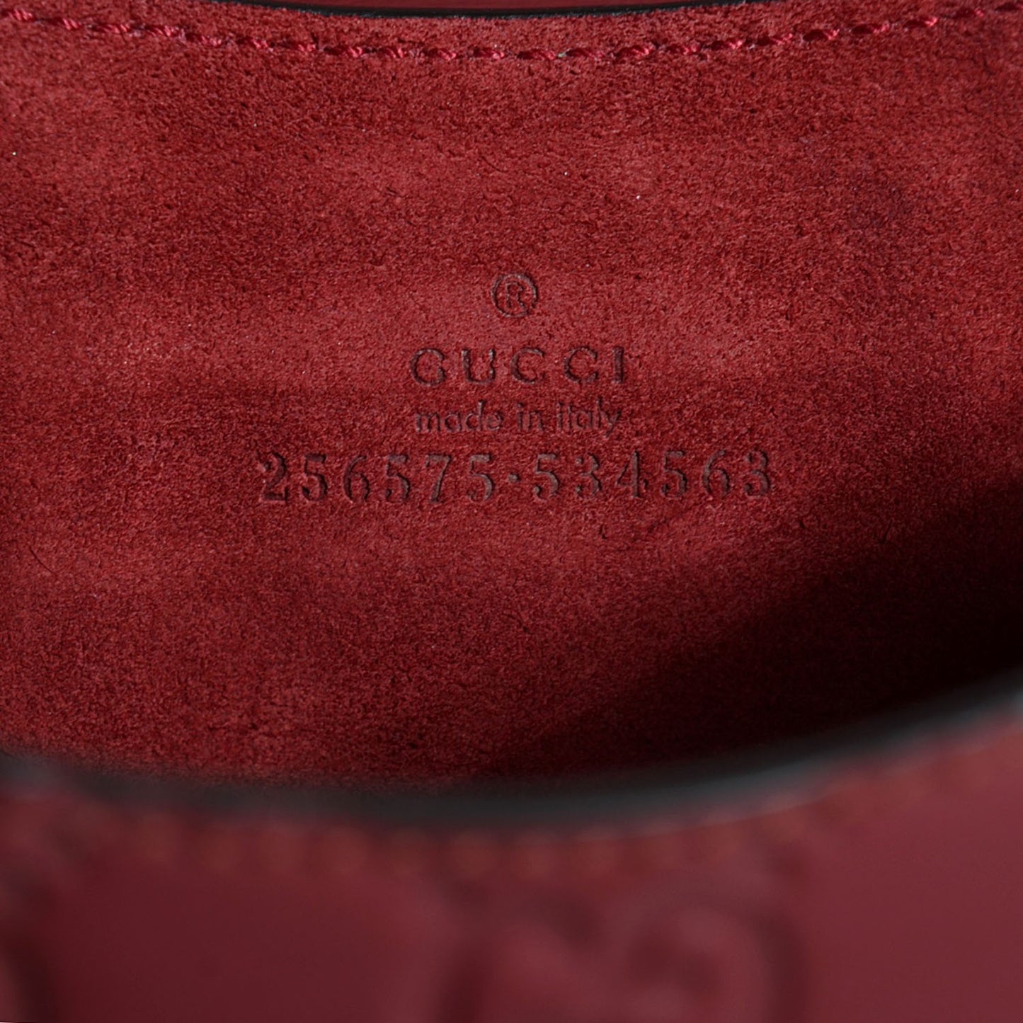 Guccissima Ipad Case Red