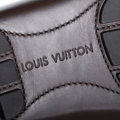Louis Vuitton Leather Monte Carlo Loafers Cacao Brown 11 6 of 8