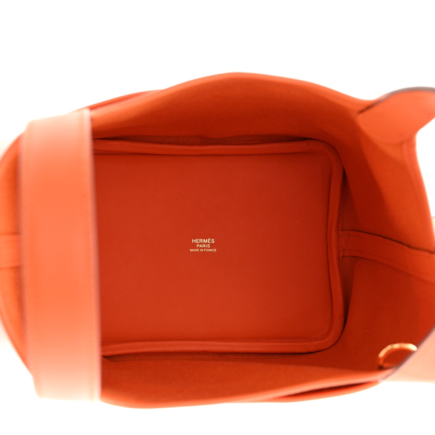 Hermes Toile Goeland Swift Cargo Picotin Lock 18 Orange 5 of 11