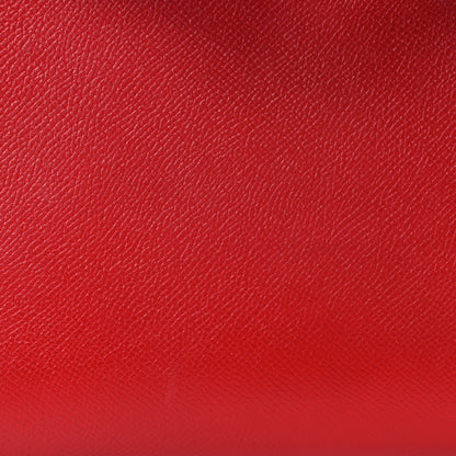 Hermes Courchevel Kelly Sellier 28 Rouge Vif 8 of 16