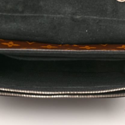 Louis Vuitton Calfskin Monogram Chain It Bag PM Black 5 of 8